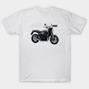 Kawasaki Z900RS 20 grey, sa T-Shirt